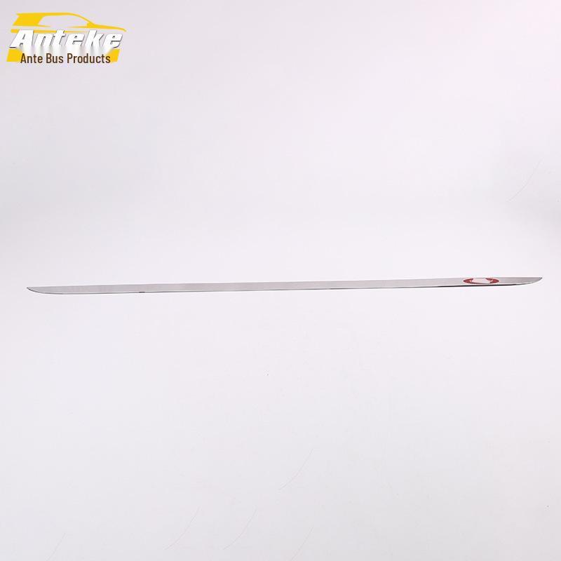 Совместимая яркая полоса на заднюю дверь для 2019 Jiaji: Накладка на багажник кузова автомобиля, защита заднего бампера, наклейка на педаль, аксессуары для модификации.