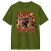Unisex Women T Shirt Wait IM Goated Funny Hilarious Thinking Monkey Graphic TShirts YK Basic Pure Cotton Tops Plus Size XL