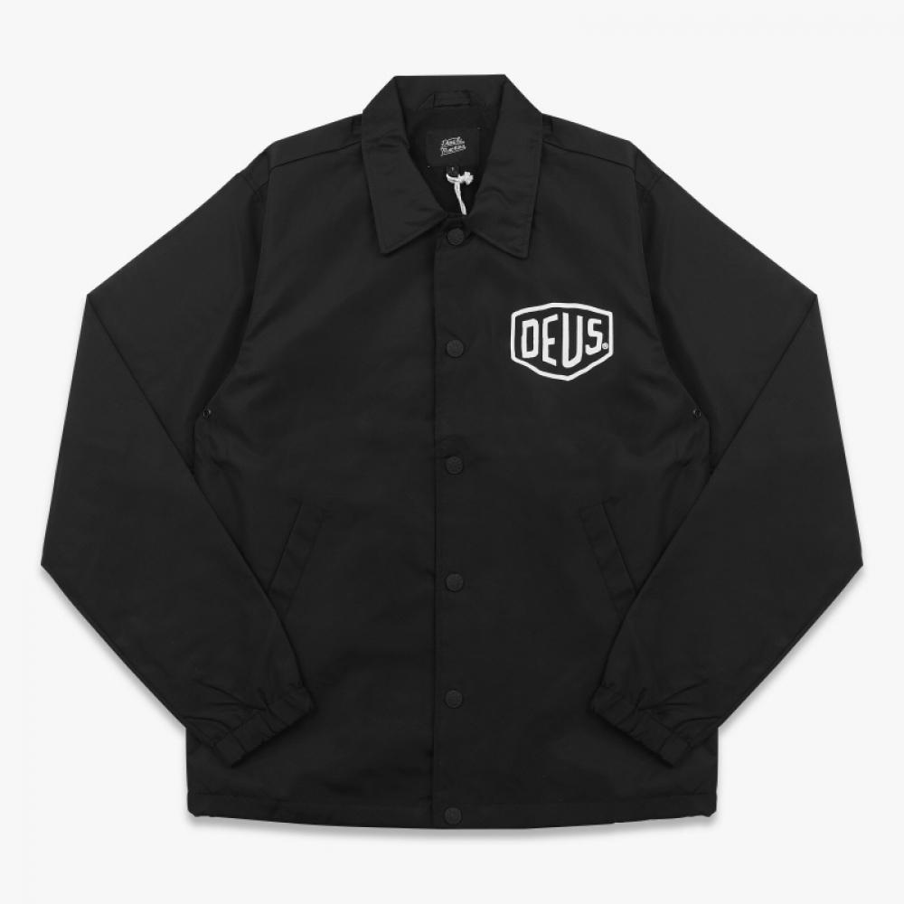 DeuS Ex Machina Dmw46821c Blk  Venice AddreSS  Куртка-коуч мужская Venice AddreSS