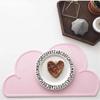 Easy Cleaning Children Place Mat Cloud Shape Kids Plate Mat New Dinnerware Pad  for Kids Dining