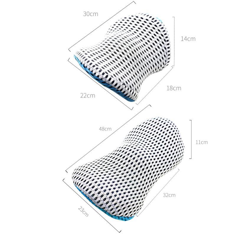 Подголовник автомобиля, поясничная спинка сиденья, спинка офисного стула, подушка для спинки сиденья, поясничная подушка, облегчение шейного и поясничного отдела позвоночника