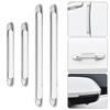 4 Pcs Car Door Protector Silicone Transparent Auto Edge Corner Guard Protective Bumper Sticker Vehicle Door Protector Accessory