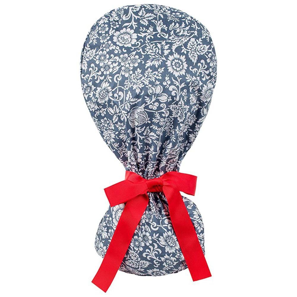 Многоразовая рабочая шапочка против выпадения волос хирургическая шапочка головной убор шапочки с завязками для ресторанов