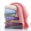 Полотенце из кораллового флиса высокой плотности, мягкое, впитывающее - 30x30 квадратная детская носовая салфетка и кухонное полотенце