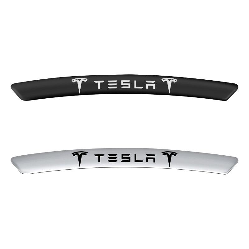 4Pcs Auto Wheel Hub Badge Tire Rim Stickers Accessories For Tesla Model 3 Model X S 2016-2023 Model Y Decals TM3 TMX