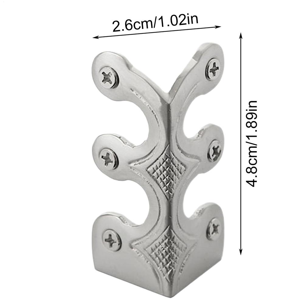 Винтажные угловые накладки для плинтуса, угловые кронштейны из цельной латуни для плинтуса, защитные кромки, углы сланца, защитные накладки для кромок