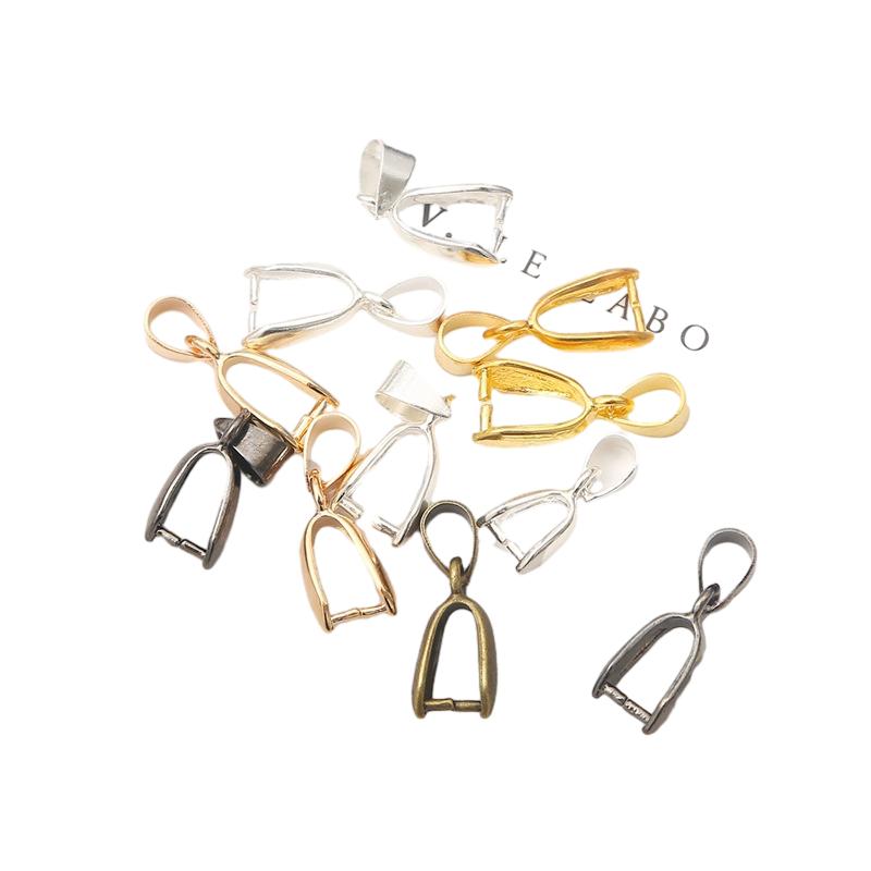 Товары для вечеринок 10 шт./лот, высокое качество, популярная застежка-пряжка, подвеска, зажим, фурнитура для ювелирных изделий своими руками, изготовление ювелирных изделий, аксессуары из меди