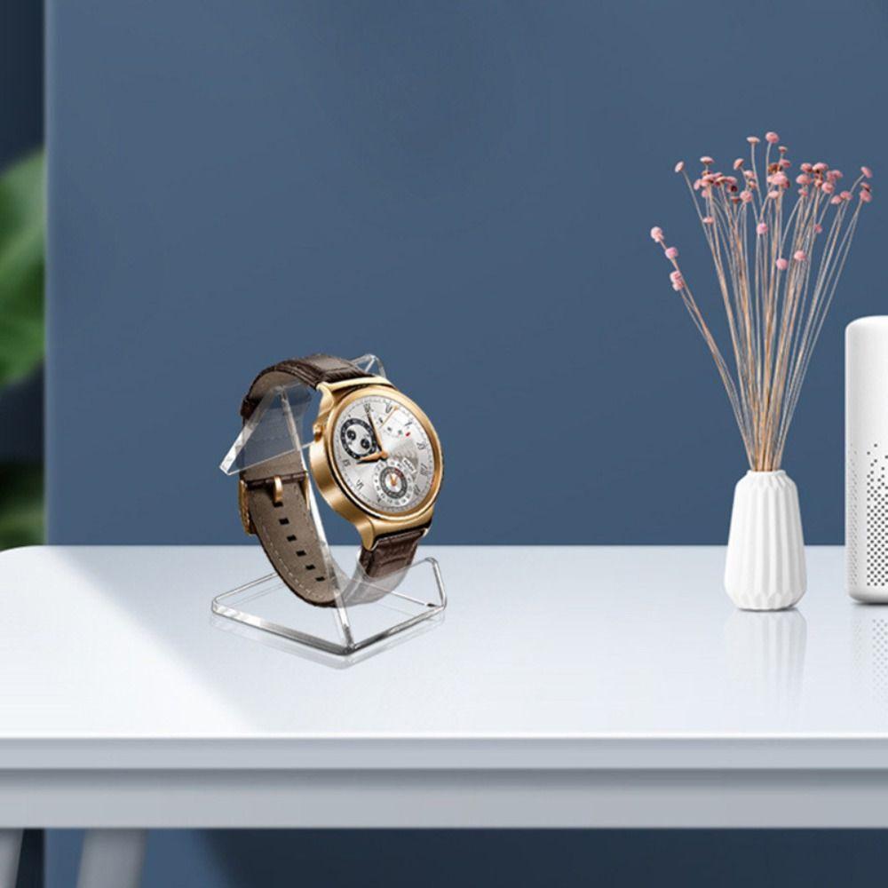 Прозрачная подставка-витрина для часов Акриловый органайзер Стенд-витрина для наручных часов Упаковка для ювелирных изделий Прозрачная