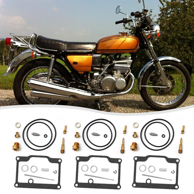 10/5/2/1Set Carburetor Carburetor Repair Kit Diaphragm Gasket Needle For Suzuki GT550 Car Repartmnet Parts For Suzuki GT550