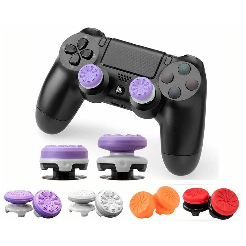2 шт. Накладки-удлинители стиков для геймпадов PS4 PS5, Накладки на стики геймпада PS4/PS5 (Высокие/Низкие)