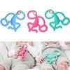 Silicone Molar Toy Baby Soothing Toy Baby Match Monkey Baby Molar Stick