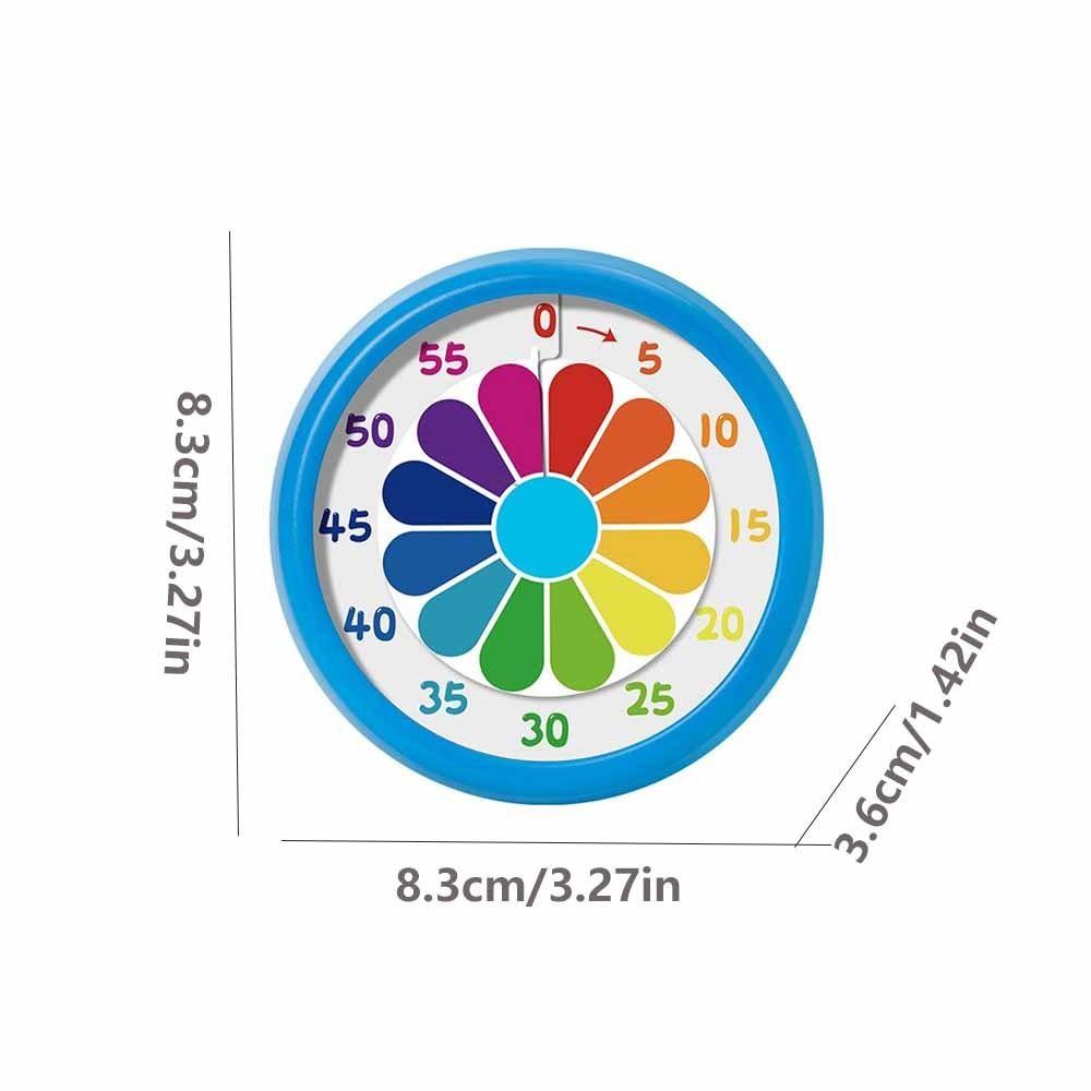 Магнитный таймер обратного отсчета на 60 минут для детей, таймер для учебы, милый кухонный таймер для приготовления пищи, обучение