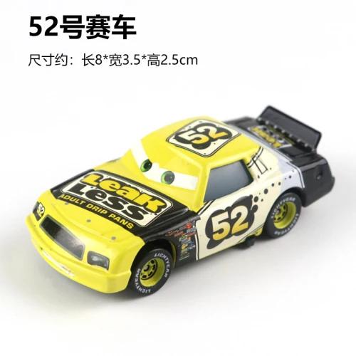 Все стили Pixar Cars Металлические литые модели машинок Молния Маккуин Сплав Автомобиль Номер 4.19.28.36.51 101 Серия гонок Игрушка