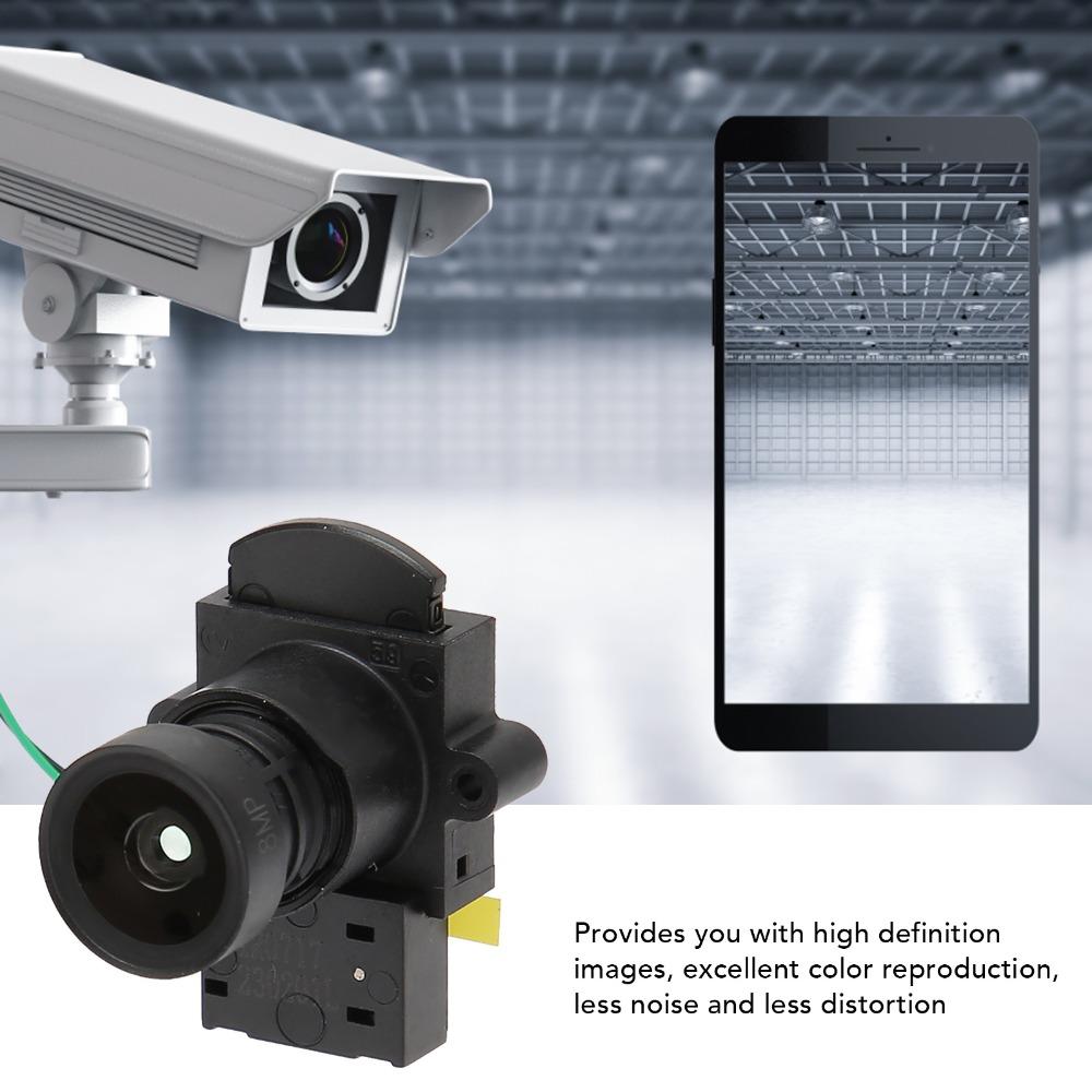 Full Color CCTV Camera Lens Warm Light Fixed Focus Lens Wide Angle Lens Electron Microscope