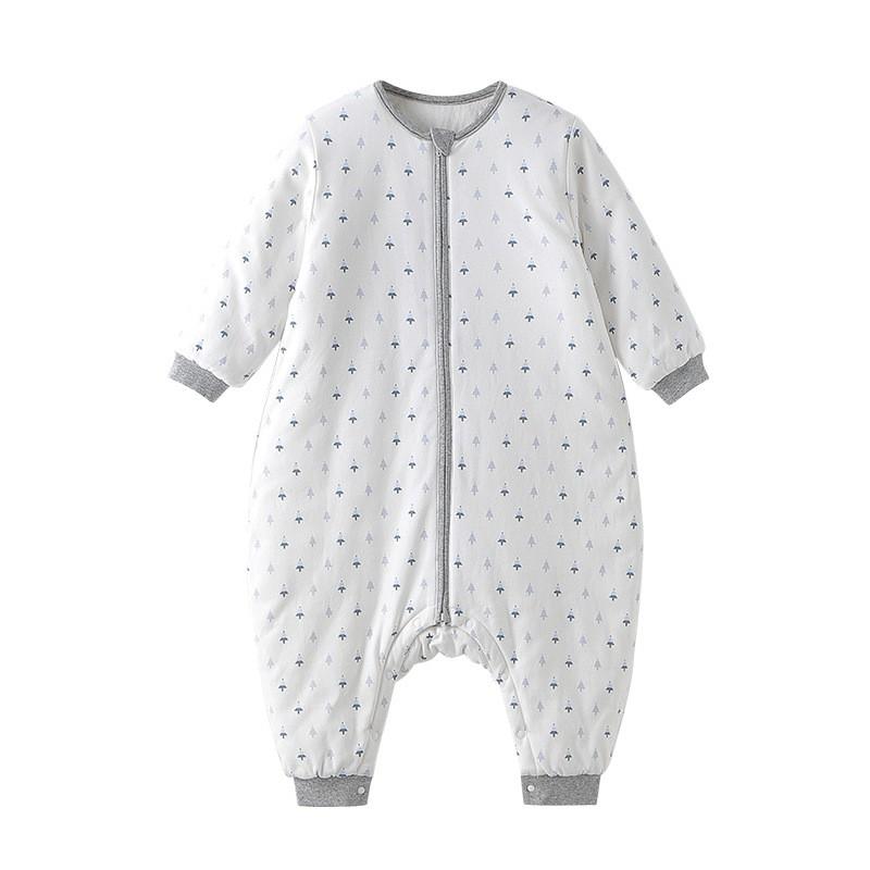 Cotton Sleeping Bag Toddlers 1-3 Years With Zipper Legged Design Warm Winter Sleepwear