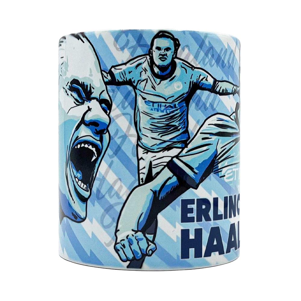 Manchester United FC Erling Haaland Ceramic 312ml Mug