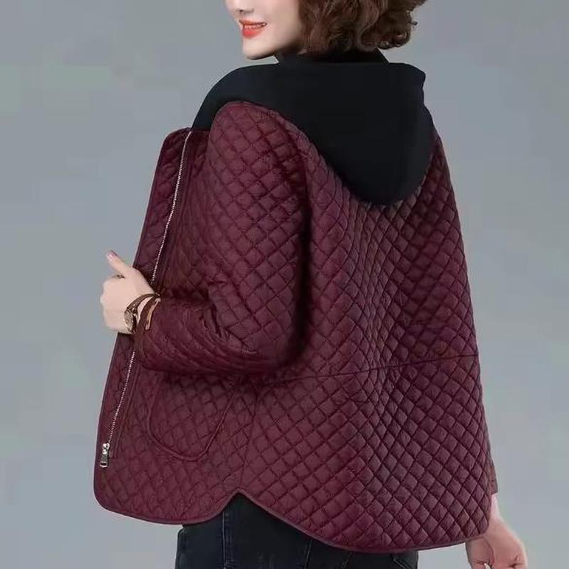 Осенне-зимняя куртка женская легкая куртка корейская мода куртка с капюшоном повседневная