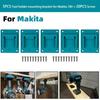 НОВЫЙ держатель инструмента или аккумулятора для Makita 18V, настенное крепление, держатели для дрели, док-станция, вешалка с винтами(Без инструментов, БЕЗ батареек)