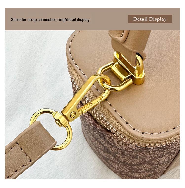 Зимняя мини-сумка кроссбоди на цепочке 2026 года для женщин