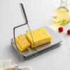 1Pc Cheese Slicer, Stainless Steel Cheese Cutter With Measurements, Heavy Duty Butter Cutter, Baking Tools, Kitchen Gadgets