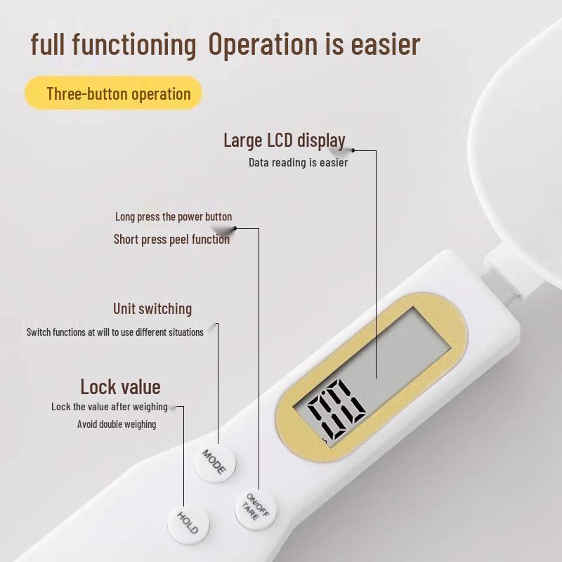 Высокоточная цифровая мерная ложка для детского питания и сухого молока