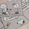 Senko Snoopy Cute Comic Wipeable PVC Kitchen 45 x 240 Character Snoopy 72063 Mat, Approx. cm, Gray,