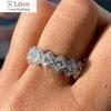 Delicate Design Wedding Rings for Women Brilliant Cubic Zirconia Stone Accessories Fashionable Female Engagement Jewelry