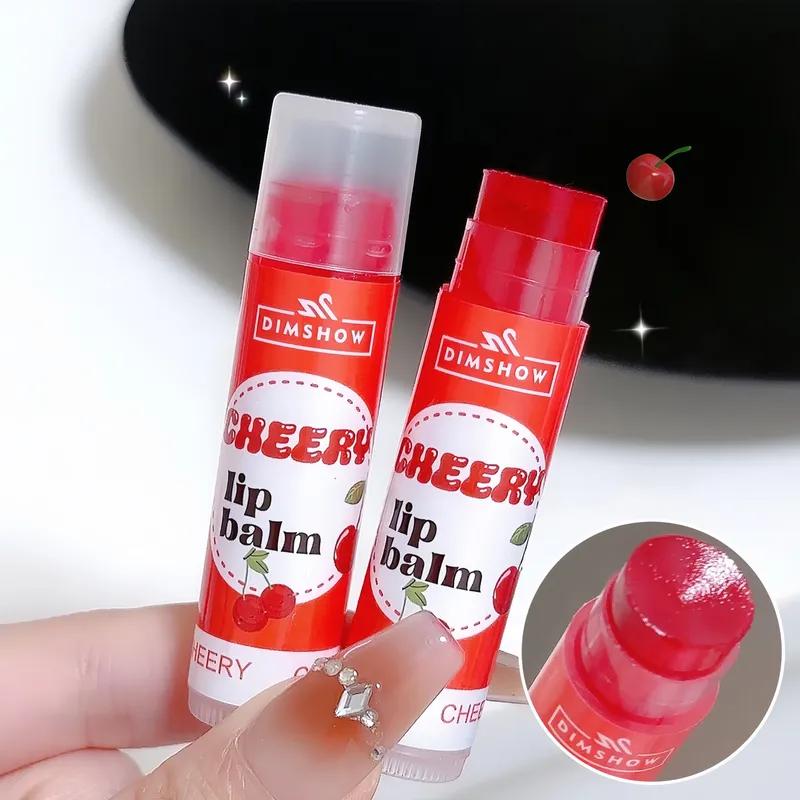 Фруктовый бальзам для губ Зимний увлажняющий крем Масло для губ Стойкий прозрачный натуральный виноградно-клубничный желе Помада Уход за губами Макияж