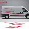 4 шт./лот Автомобильные наклейки Для Peugeot Boxer Citroen Jumper Fiat Ducato Аксессуары Стилизация Фургона Полосы Графика Виниловые Наклейки