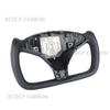 Full leather Steering Wheel Fit For Tesla Model S Model X 2017-2019 yoke