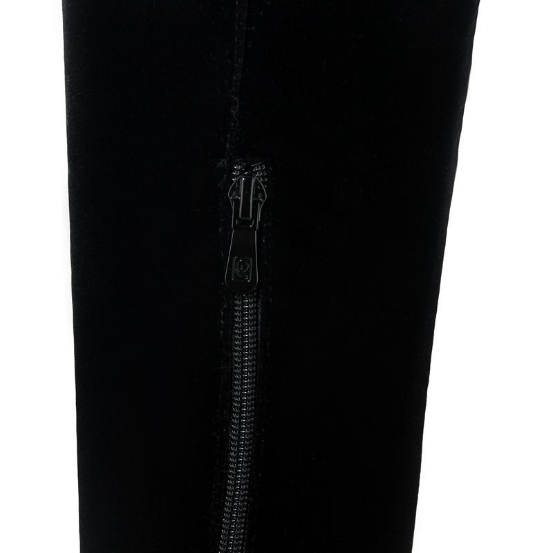 Женские зимние сапоги на платформе со шнуровкой и кружевным верхом