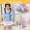 Bright Sequin Rabbit Pattern Backpack With Pu Fabric For Learning Schoolbag