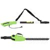vidaXL Taille-haie électrique à perche télescopique 41 cm 550 W