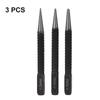 1/3Pcs Universal Center Punch 1.5/2/3mm Carving Scribing Locator Metal Drill Metal Wood Marking Drilling Alloy Steel