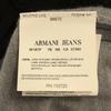 Armani Jeans Шерстяной кардиган с длинным рукавом XS Коричневый x серый Мужской Б/у