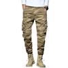 Мужские осенние камуфляжные рабочие брюки: Молодежный стиль, свободный крой, зауженный книзу повседневный дизайн