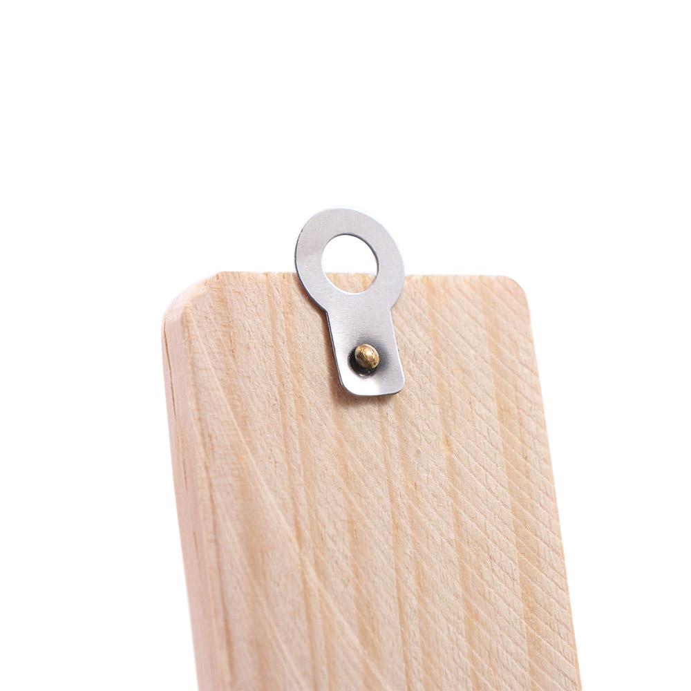 Clear Wooden Thermometer Wall-Mounted Temperature Monitor Measuring Tool Temperature Gauge Garden