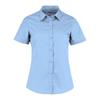 Kustom Kit Womens/Ladies Poplin Tailored Short-Sleeved Shirt