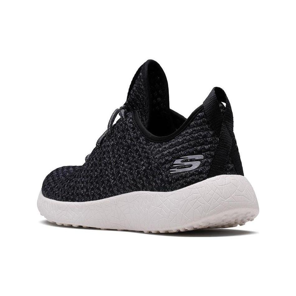 Skechers Кроссовки Burst женские черные низкие спортивные повседневные 12789-BKW
