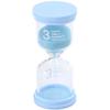 KaminoKa Hourglass Kitchen Timer Sauna Hourglass (3 Minutes, Blue)