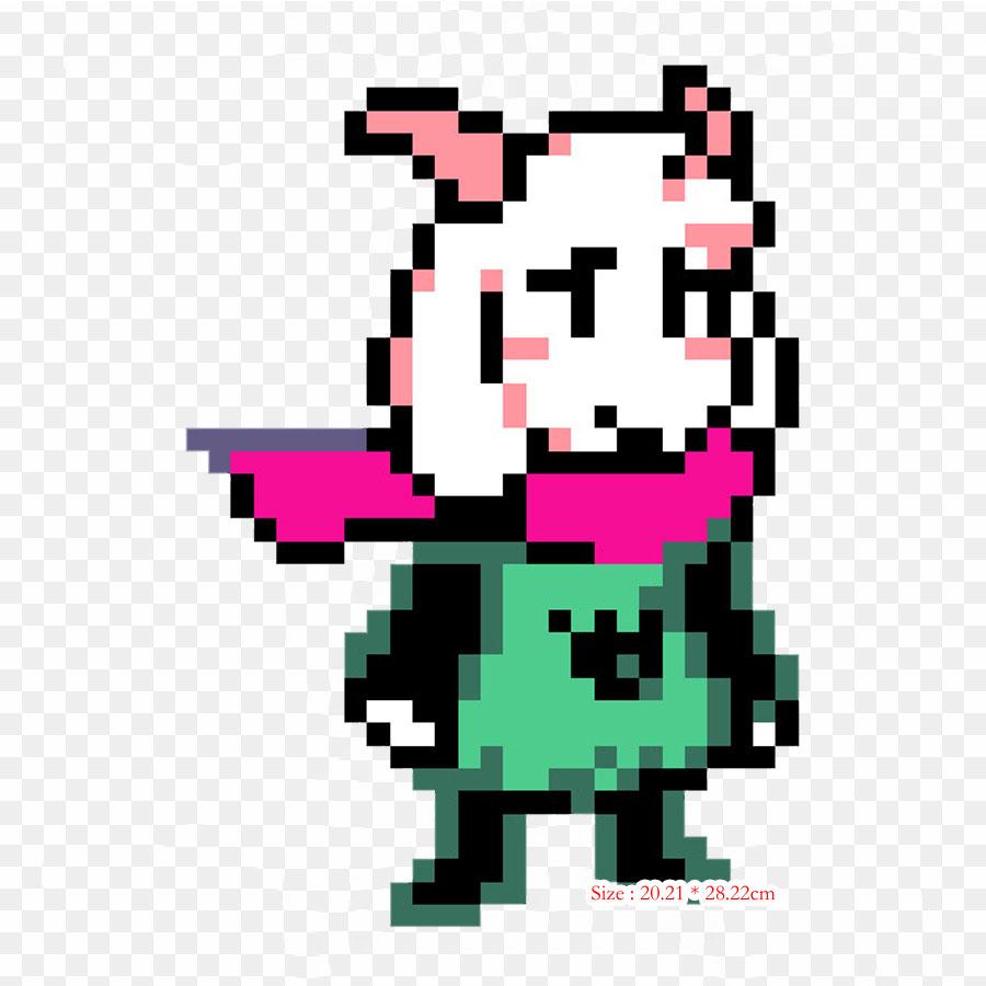 Ralsei Baby Deltarune Undertale Iron On Patches For Clothing Applique Stickers On Clothes Heat-Sensitive Custom Patch