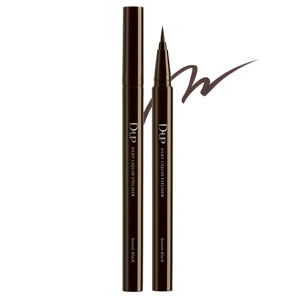D-UP Silky Liquid Eyeliner BRBK Brown Black 1 шт. (х 1)