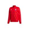 Bayern Munich Football Logo Loose Fit Long Sleeve Training Jacket Men Outerwear Red DX9218