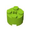 100 шт. Совместимый с LEGO 3941 Кирпич Круглый 2x2 с отверстием для оси Строительный Блок для Творчества Образовательный Собираемые Частицы