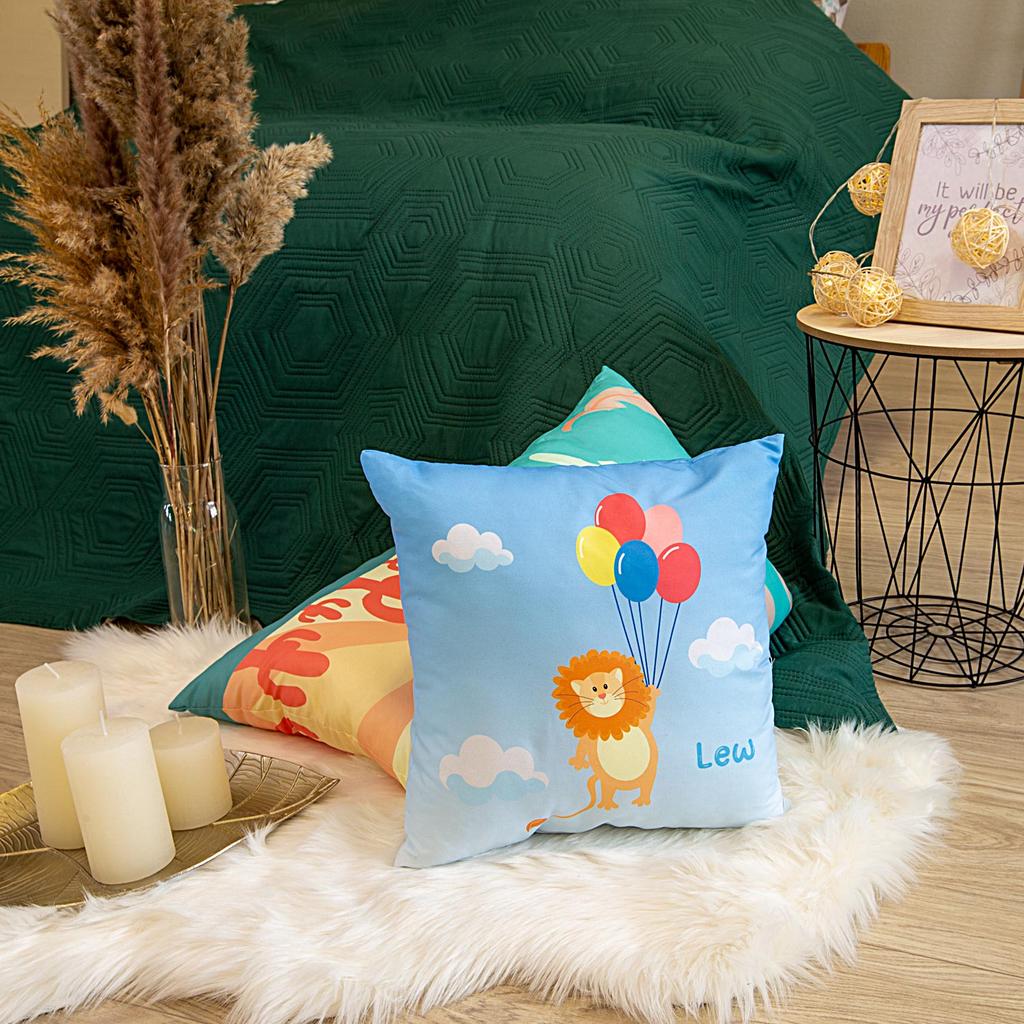40x40 children's pillow with your child's zodiac sign Leo