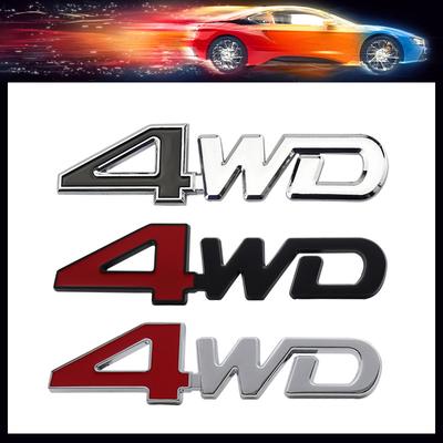 3D Стайлинг автомобиля 4WD Полный привод Внедорожный 4 x 4 для автомобиля внедорожника Капот Крыло багажник Задний капот Шильдик Наклейка Эмблема Значок Наклейка