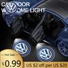 Для VOLKSWAGEN VW 1/2 шт. Автомобильная HD Проекционная Лампа Беспроводной Приветственный Свет в Дверь Автомобиля Светодиодная Декорация Для Volkswagen VW GOLF Polo Tiguan