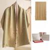 New Chinese Style Double Layer Silk Scarf Cheongsam with Shawl and Buckle Mulberry Silk Scarf for Mother