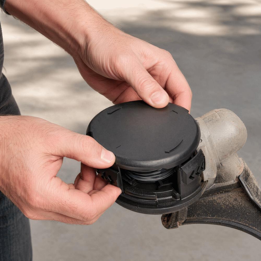 2PCS Spool Cap Spool Cover Replacement Compatible Design String Trimmer Spool  Garden Mowing