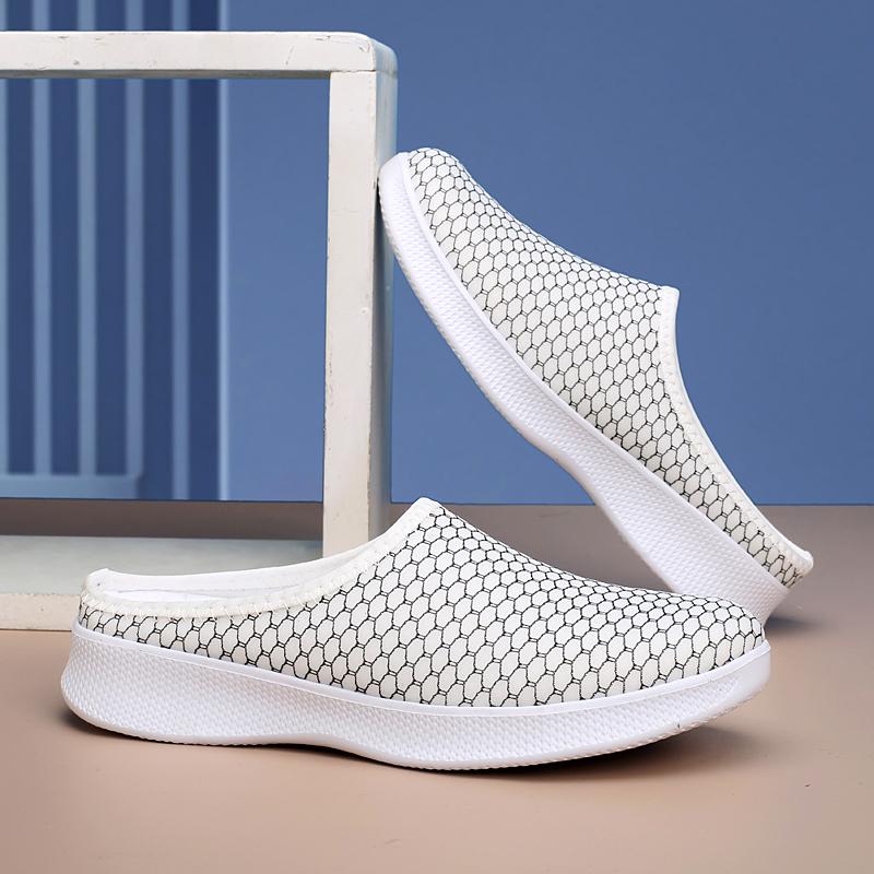 Новинка 2024 года, летние нескользящие приморские шлепанцы с открытым носком, удобные и модные дышащие и элегантные шлепанцы для женщин